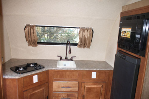 RV Rental Denver Travel Trailer Rpod 179 kitchen